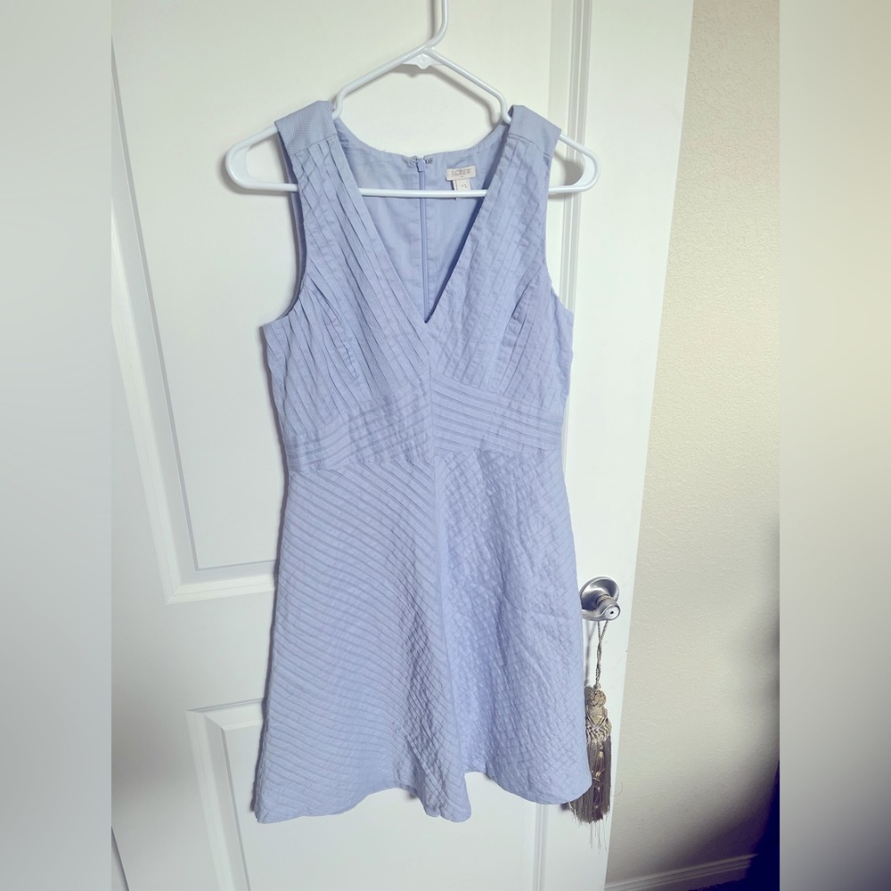 J.Crew light blue dress-Size 4